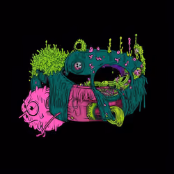 Mutant Hound AI Collar #8048