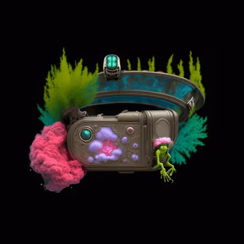 Mutant Hound AI Collar #3825
