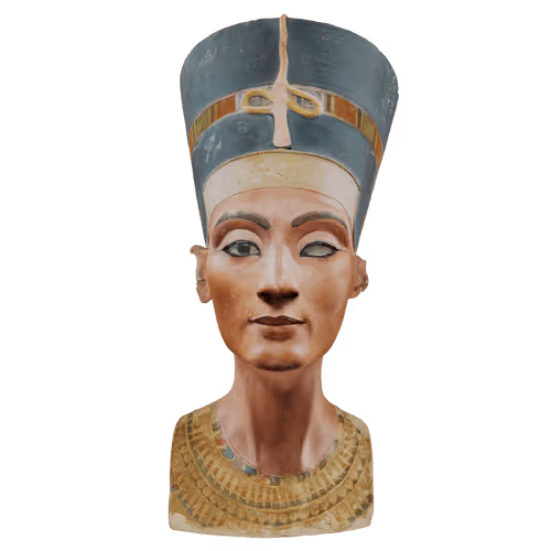 Elmonx Bust Of Queen Nefertiti