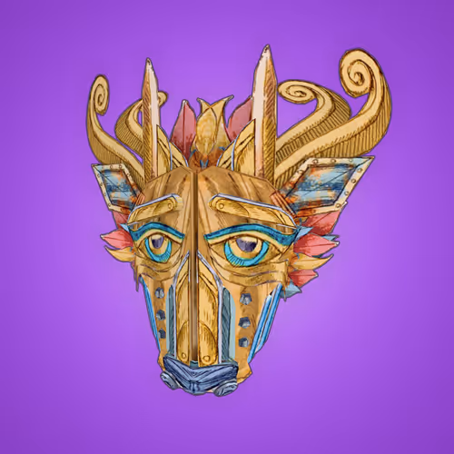 Tech Tribal Beast Mask