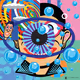 Johnny Face 11s  Rewards by John Van Hamersveld