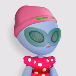 Alien Girl 1475