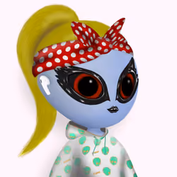 Alien Girl 2388