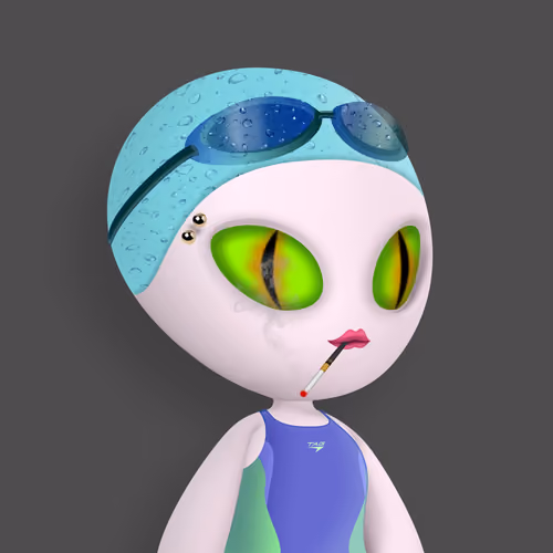 Alien Girl 1416