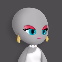 Alien Girl 2528