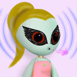 Alien Girl 1454