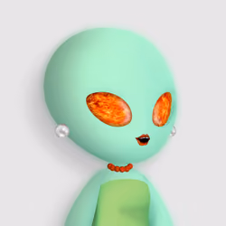Alien Girl 1492