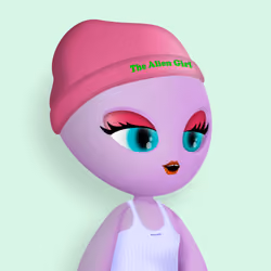 Alien Girl 1823