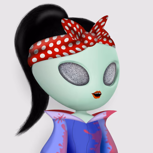 Alien Girl 496