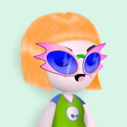 Alien Girl 2398