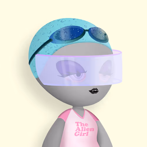 Alien Girl 2677