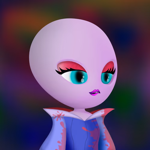Alien Girl 677