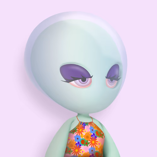 Alien Girl 2293