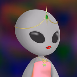 Alien Girl 1659