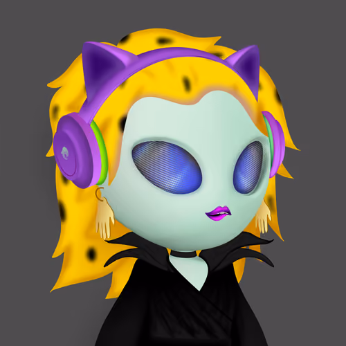 Alien Girl 2484