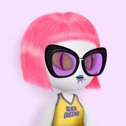 Alien Girl 2598