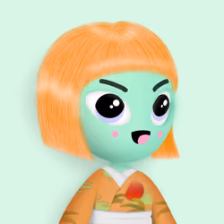 Alien Girl 2067