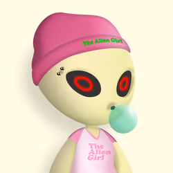 Alien Girl 1493