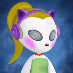 Alien Girl 2735