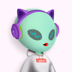 Alien Girl 1558