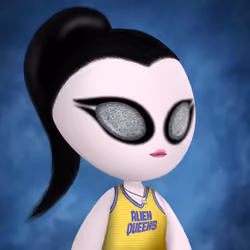 Alien Girl 598