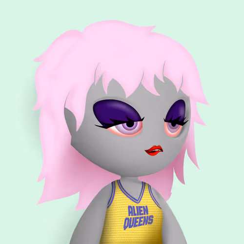 Alien Girl 1696