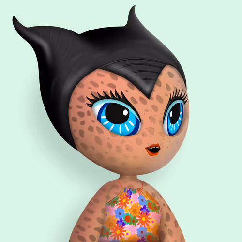 Alien Girl 3594