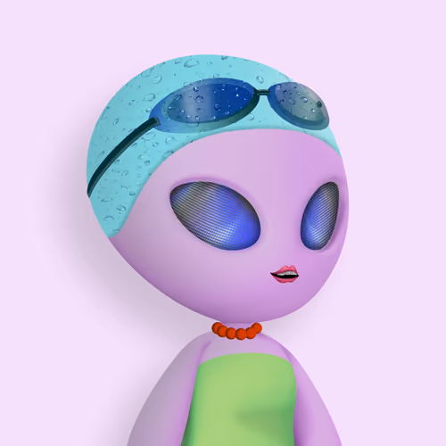 Alien Girl 2361