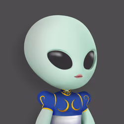 Alien Girl 2158