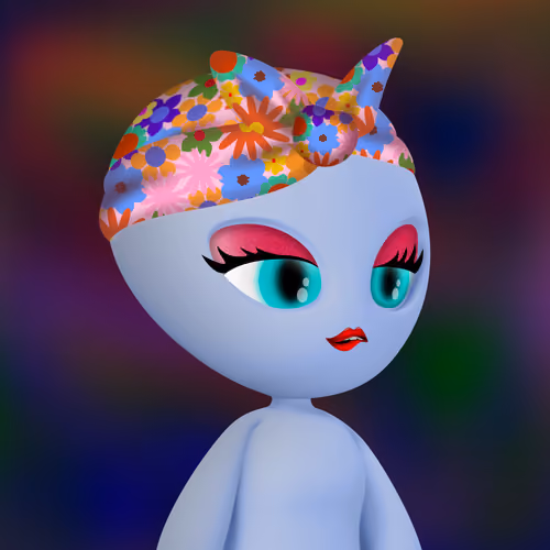 Alien Girl 1554