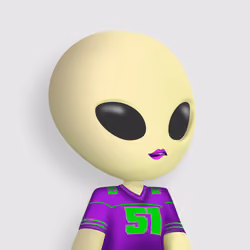 Alien Girl 3429