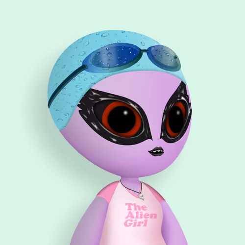 Alien Girl 2515