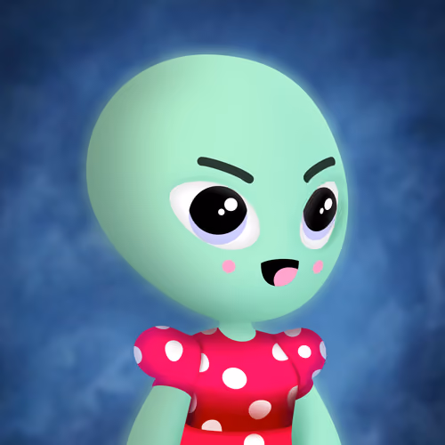 Alien Girl 1647