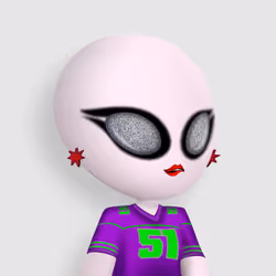 Alien Girl 1575