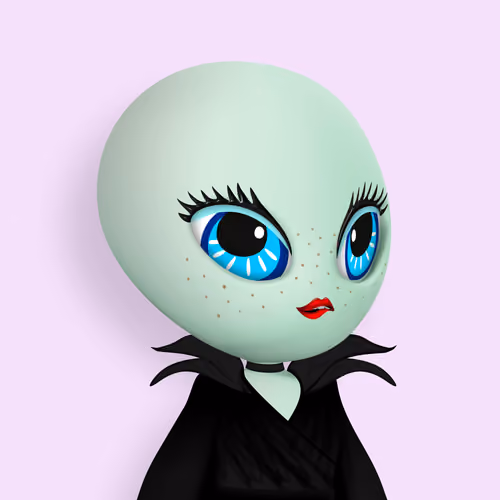 Alien Girl 1035