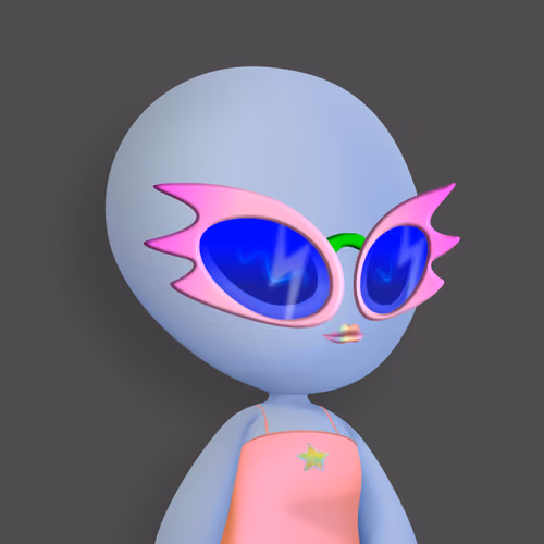 Alien Girl 1487