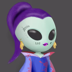 Alien Girl 3067