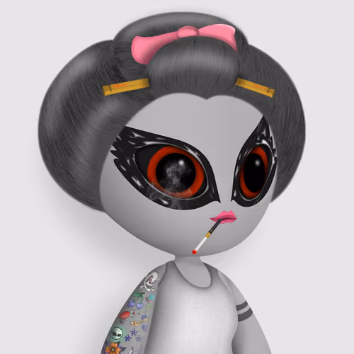 Alien Girl 2796