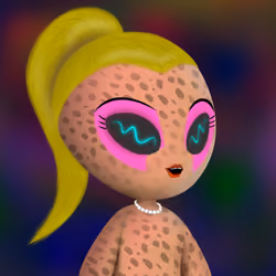 Alien Girl 3686