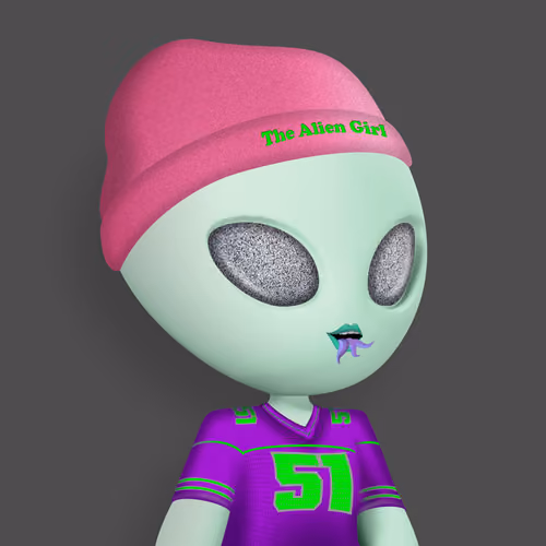 Alien Girl 3687