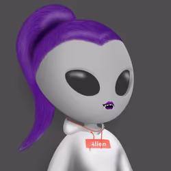 Alien Girl 1110