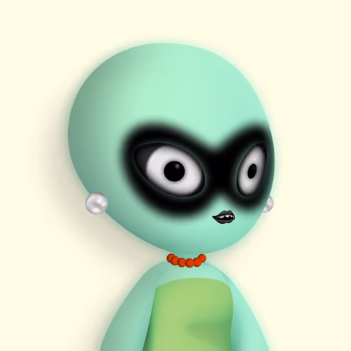 Alien Girl 2196