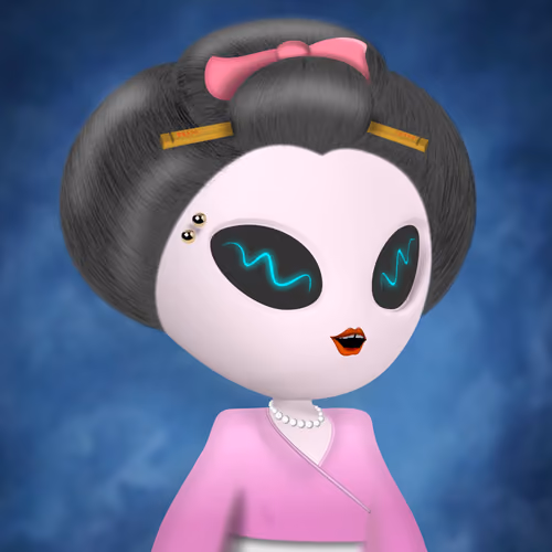 Alien Girl 761