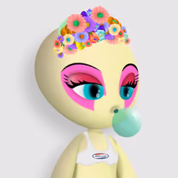 Alien Girl 3834
