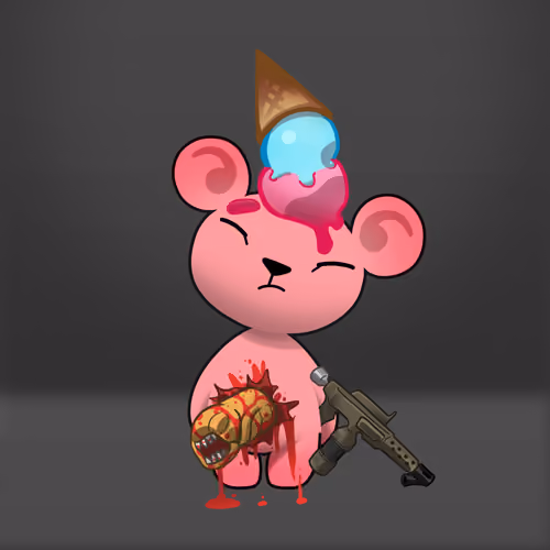 Evil Teddy Bear #1239