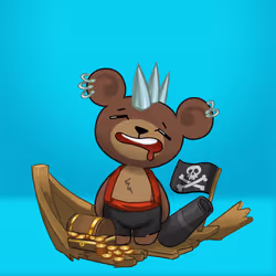 Evil Teddy Bear #686