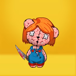Evil Teddy Bear #5083