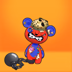 Evil Teddy Bear #3872