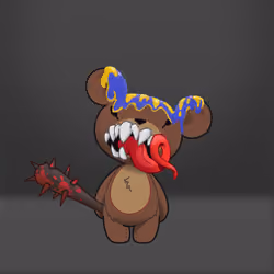 Evil Teddy Bear #687