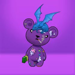 Evil Teddy Bear #1128